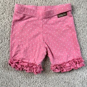 Matilda Jane Pink Ruffle Polka Dot Shorts